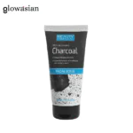 Beauty Formulas Activated Charcoal Facial Scrub – Deep Clean Exfoliator for Blackhead & Pore Control (150ml)
