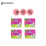 Sofy Anti Bacteria XL Slim Sanitary Napkin (290mm) -28 Pads Combo