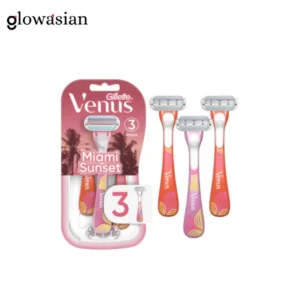 Gillette Venus Smooth Miami Sunset Disposable Razors 3 pcs
