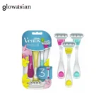 Gillette Venus Tropical Disposable Razor For Women 3 Count