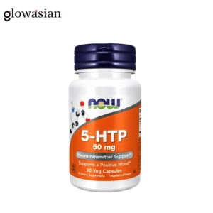 NOW Foods 5-HTP 50 mg, 30 Veg Capsules