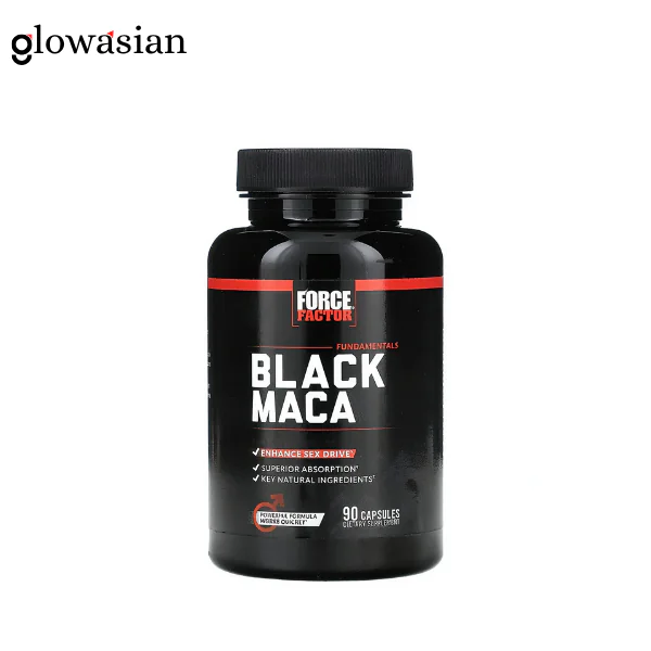 Force Factor Fundamental Black Maca – Enhance Sex Drive, Energy & Vitality (90 Capsules) - Image 1