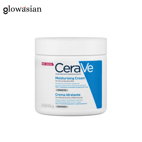 Cerave Moisturising Cream for Dry to Very Dry Skin 454g - Image 1