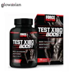 Force Factor Test X180 Testosterone Boosters, 120 Tablets | USA Force Factor