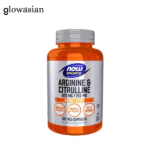 Now Arginine & Citrulline 500 mg 250 mg 120 - Veg Capsules