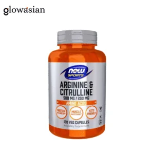 Now Arginine & Citrulline 500 mg 250 mg 120 - Veg Capsules