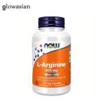 NOW L-Arginine Amino Acid 500mg 100 Capsules