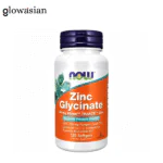 Now Zinc Glycinate with 250 mg Pumpkin Seed Oil, Supports Prostate Health-120 Softgels