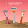 Gillette Venus Smooth Miami Sunset Disposable Razors 3 pcs - Image 2