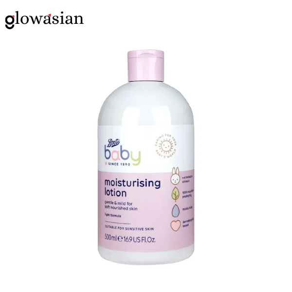 Boots Baby Oil 300ml - Hydrating & Gentle Baby Oil for Soft Sensitive Skin - Image 1