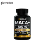 X Gold Health Organic Maca Root Powder 1500mg - 150 Capsules