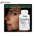 Parker Naturals Glowing Skin Supplement Biotin Glutathione Hyaluronic Acid DHA/EPA Omega 3 Fish Oil, CoQ10, Vitamin C, All Natural Skin Care Supplement 60 Capsule - Image 3