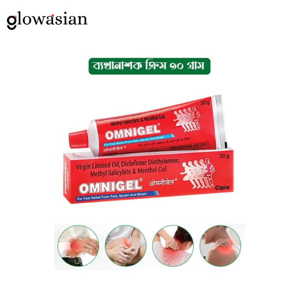 Omnigel Fast Relief Ointment 30gm - Image 1